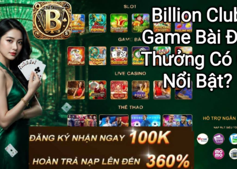 Game bài đổi thưởng Billion Club với nhiều tính năng nổi bật.